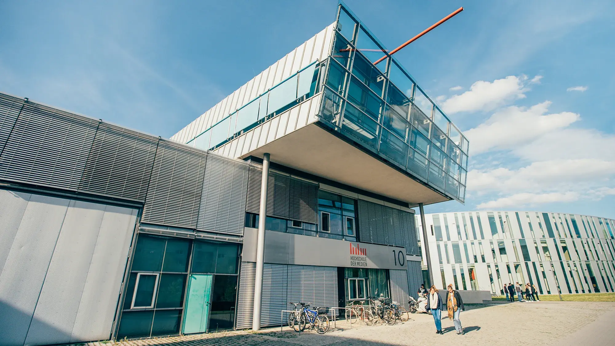 The main building of the University of Media.