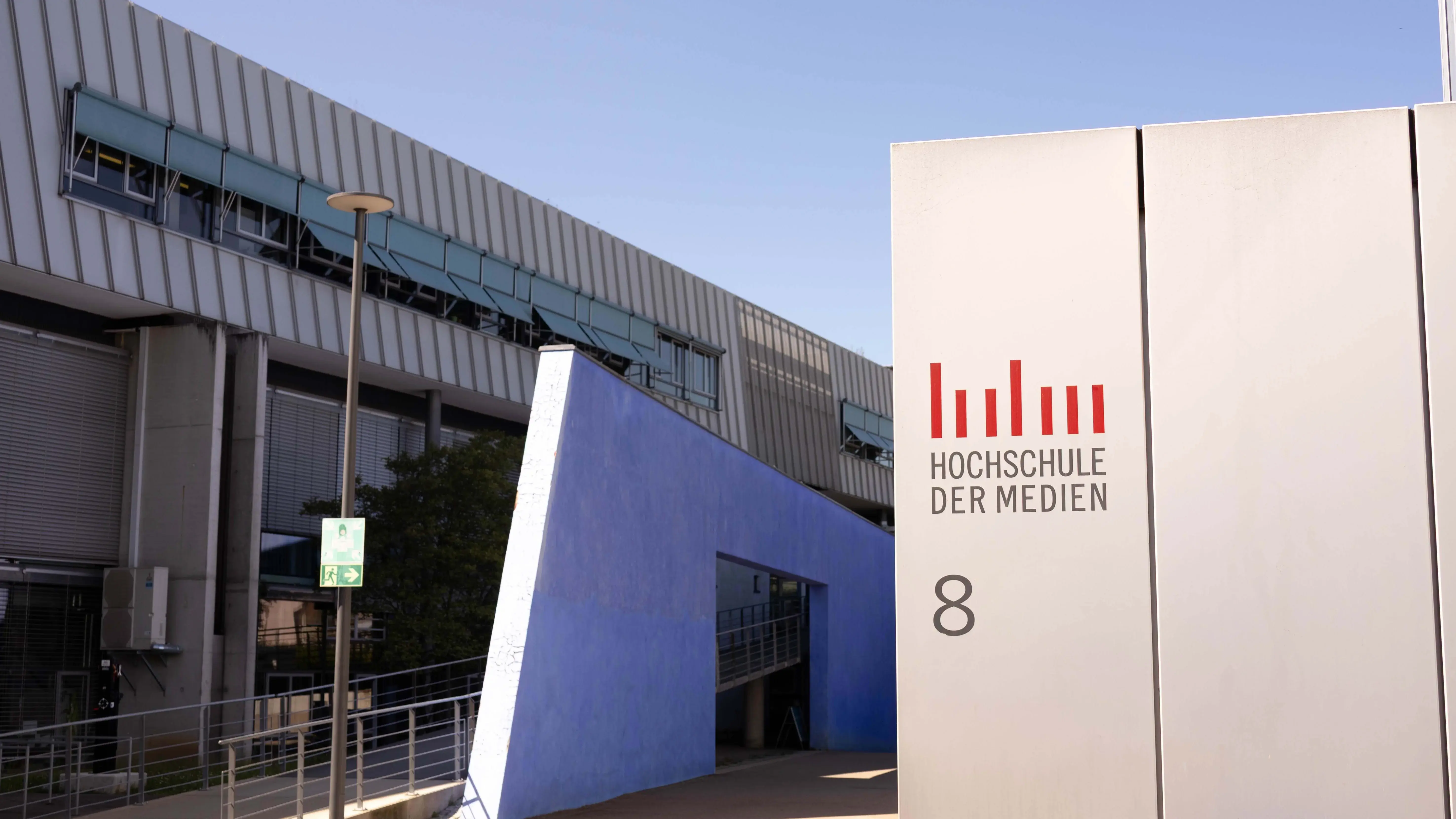 The main building of the University of Media.